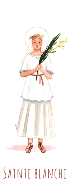 Picture of Lot de 10 signets - Blanche