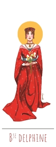Picture of Lot de 10 signets - Delphine