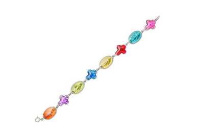 Picture of Bracelet  avec 4 médailles Miraculeuse et 4 croix