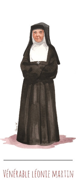 Picture of Lot de 10 signets - Léonie Martin
