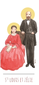 Picture of Lot de 10 signets - Louis et Zélie