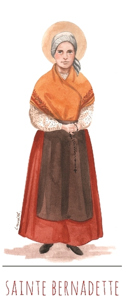 Picture of Lot de 10 signets - Bernadette