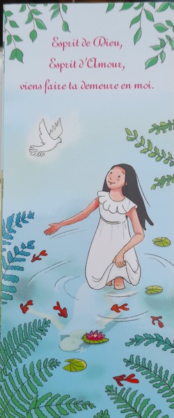 Image de Lot de 25 signets - Esprit de Dieu, Esprit d'amour, viens faire ta demeure en moi.