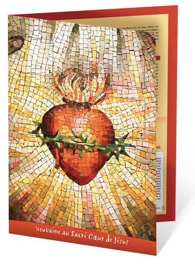 Picture of Calendrier de Neuvaine au Coeur brûlant d'Amour de Jésus
