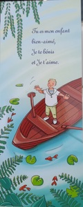 Image de Lot de 25 signets - Tu es mon enfants bien-aimé, je te bénis et je t'aime.