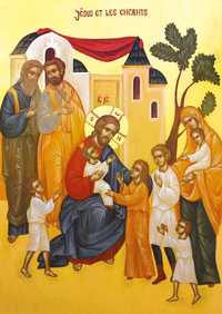 Image de Lot de 25 cartes "Jésus et les enfants"