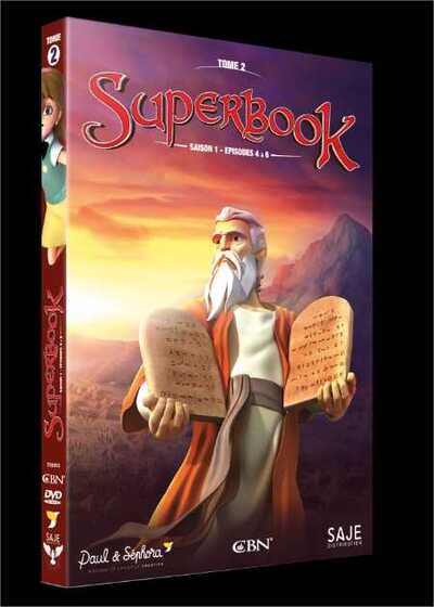 Image de Superbook Tome 2 - Saison 1 - Episode 4 à 6 - DVD