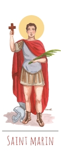 Picture of Lot de 10 signets - Marin