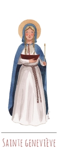 Picture of Lot de 10 signets - Geneviève