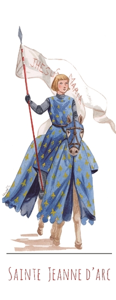 Picture of Lot de 10 signets - Jeanne d'Arc