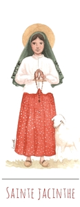 Picture of Lot de 10 signets - Jacinthe