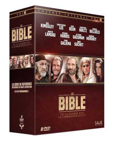 Image de Coffret Intégral Volume 1 La Bible : Des premiers rois aux derniers prophètes  (coffret 5 DVD)