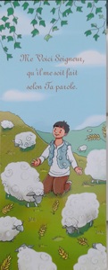 Image de Lot de 25 signets - Me voici Seigneur, qu'il me soit fait selon Ta parole.