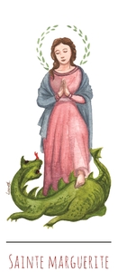 Picture of Lot de 10 signets - Marguerite-M
