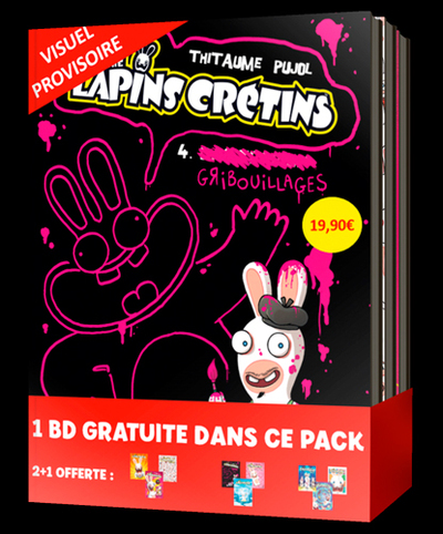 Image de The Lapins Crétins - Pack 2+1 T04 à T06
