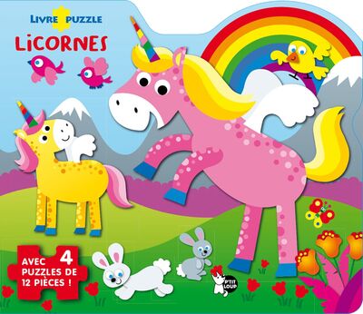 Picture of Livre Puzzle Licornes