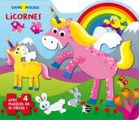 Picture of Livre Puzzle Licornes