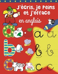 Picture of J'écris, je peins et j'efface en anglais les lettres