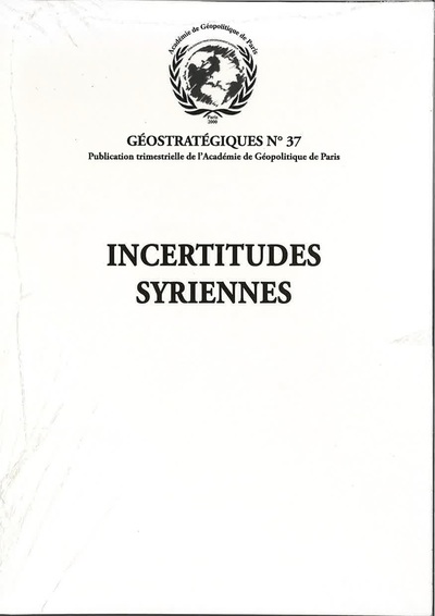 Image de Incertitudes syriennes