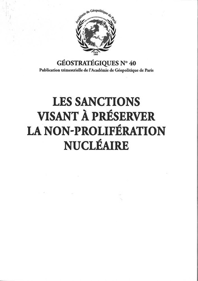 Picture of Les sanctions visant à préserver la non-prolifération nucléaire