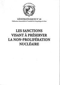Image de Les sanctions visant à préserver la non-prolifération nucléaire