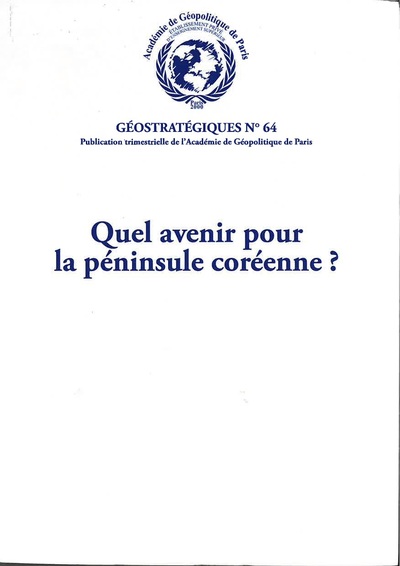 Picture of Quel avenir pour la péninsule de Corée ?