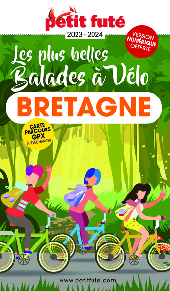 Image de Guide Balades à vélo Bretagne 2023 Petit Futé