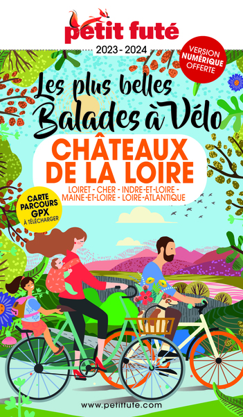 Image de Guide Balades à vélo Châteaux de la Loire 2023 Petit Futé