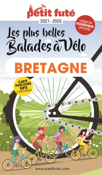 Image de Guide Balades à vélo Bretagne 2021-2022 Petit Futé