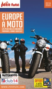 Image de Guide Balades à moto Europe 2019-2020 Petit Futé