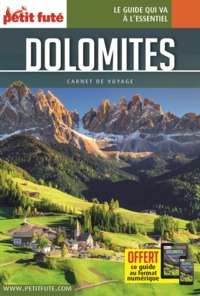 Picture of Guide Dolomites 2022 Carnet Petit Futé