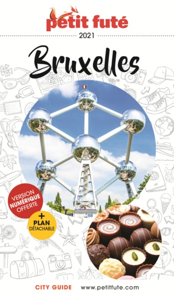 Picture of bruxelles 2021 petit fute + offre num + plan