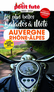 Image de Guide Balades à moto Auvergne-Rhône-Alpes 2023 Petit Futé