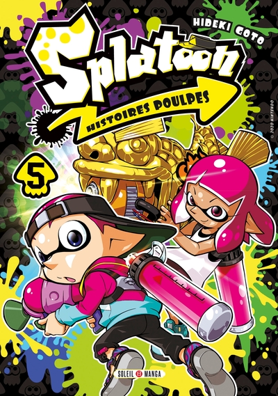 Image de Splatoon Histoires Poulpes T05