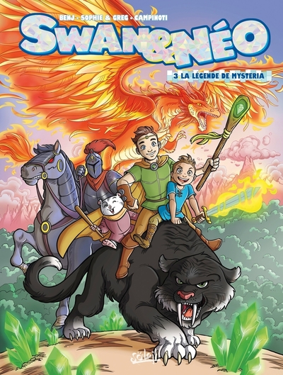 Image de Swan et Neo - Tome 03 La légende de Mystéria