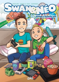 Image de Swan et Néo - tome 01 Bienvenue à Drangart parc - Tome 1
