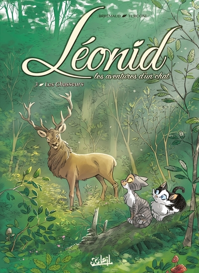 Image de Léonid, les aventures d'un chat T03 - Les Chasseurs