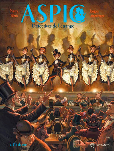 Image de Aspic, détectives de l'étrange T02 - L'Or du vice