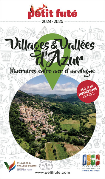 Image de Guide Villages &amp; Vallées D'azur 2025 Petit Futé