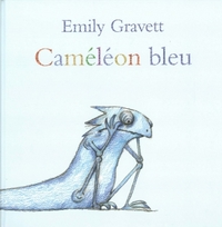 Image de cameleon bleu