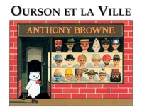 Image de ourson et la ville