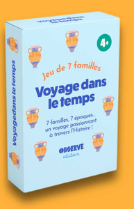 Picture of JEU DE 7 FAMILLES - HISTOIRE : VOYAGE DANS LE TEMPS