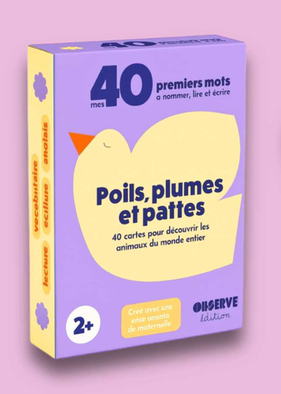 Picture of CARTES FLASH - ANIMAUX : MATERIEL DE VOCABULAIRE, LECTURE ET ECRITURE