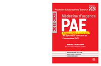 Image de PAE ANNALES CORRIGEES EVC MEDECINE D'URGENCE 2018-2025