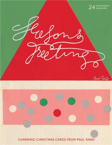 Picture of Season's Greetings: Charming Holiday Cards from Paul Rand /anglais