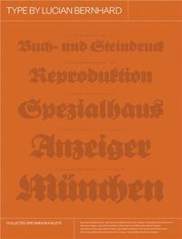 Picture of Type by Lucian Bernhard /anglais