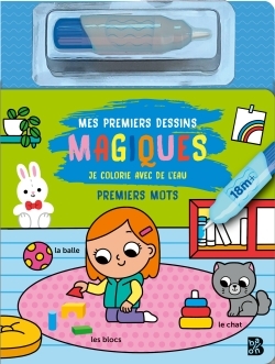 Picture of Mon premier Je colorie avec de l'eau: Premiers mots
