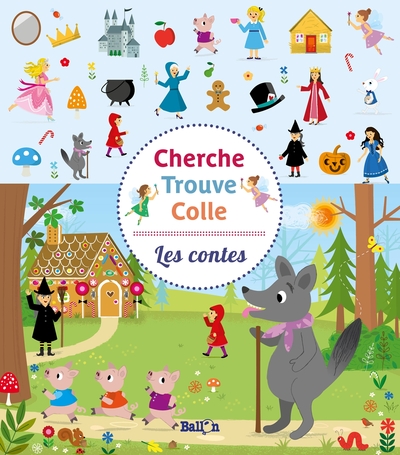 Image de J'observe et je colle - Les contes