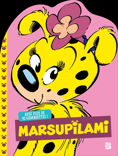 Image de Mes premières gommettes : Bonjour, Marsupilami (rose)