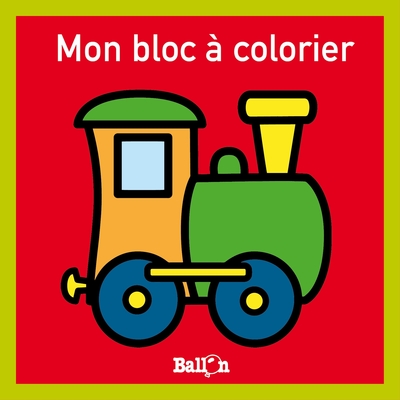 Picture of Mini bloc à colorier - Train